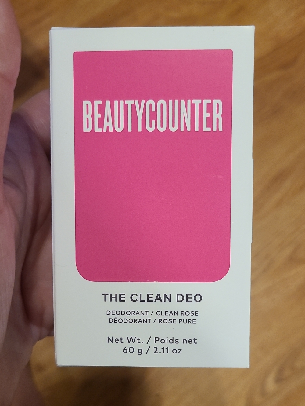 NWT Beauty Counter deodorant refill – clean rose scent